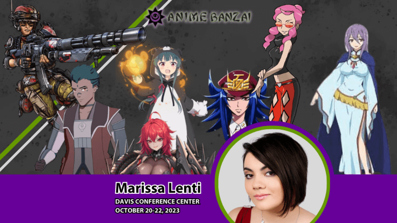 Marissa Lenti coming to Anime Banzai 2023