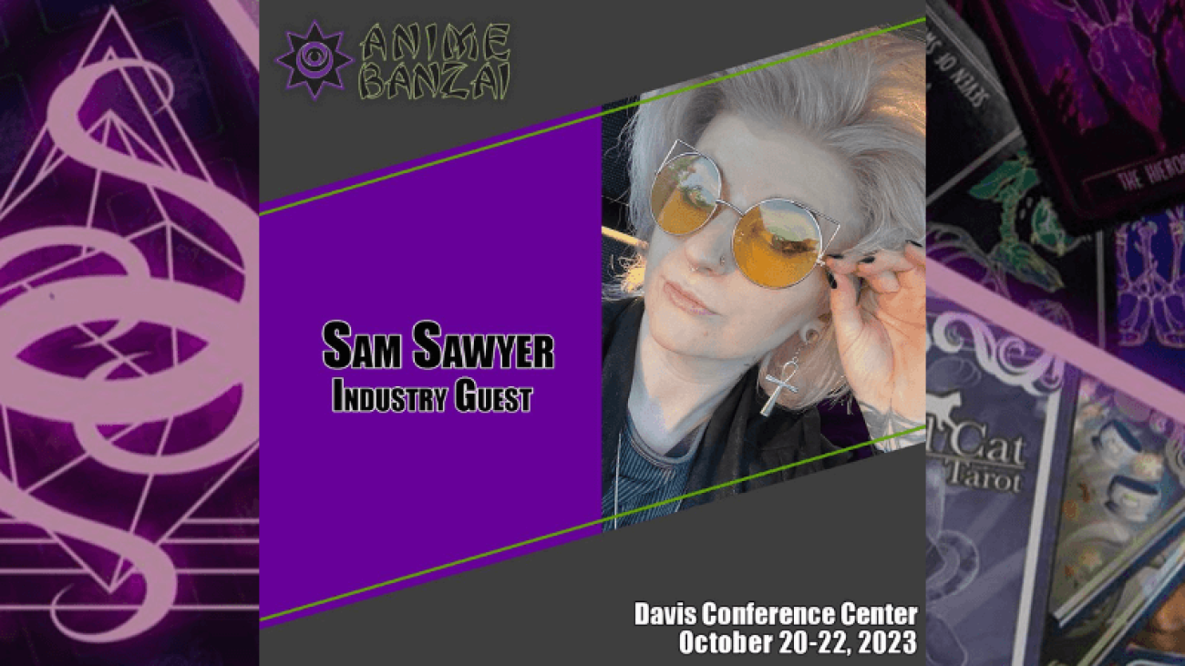Sam Sawyer Anime Banzai 2023 Industry Guest